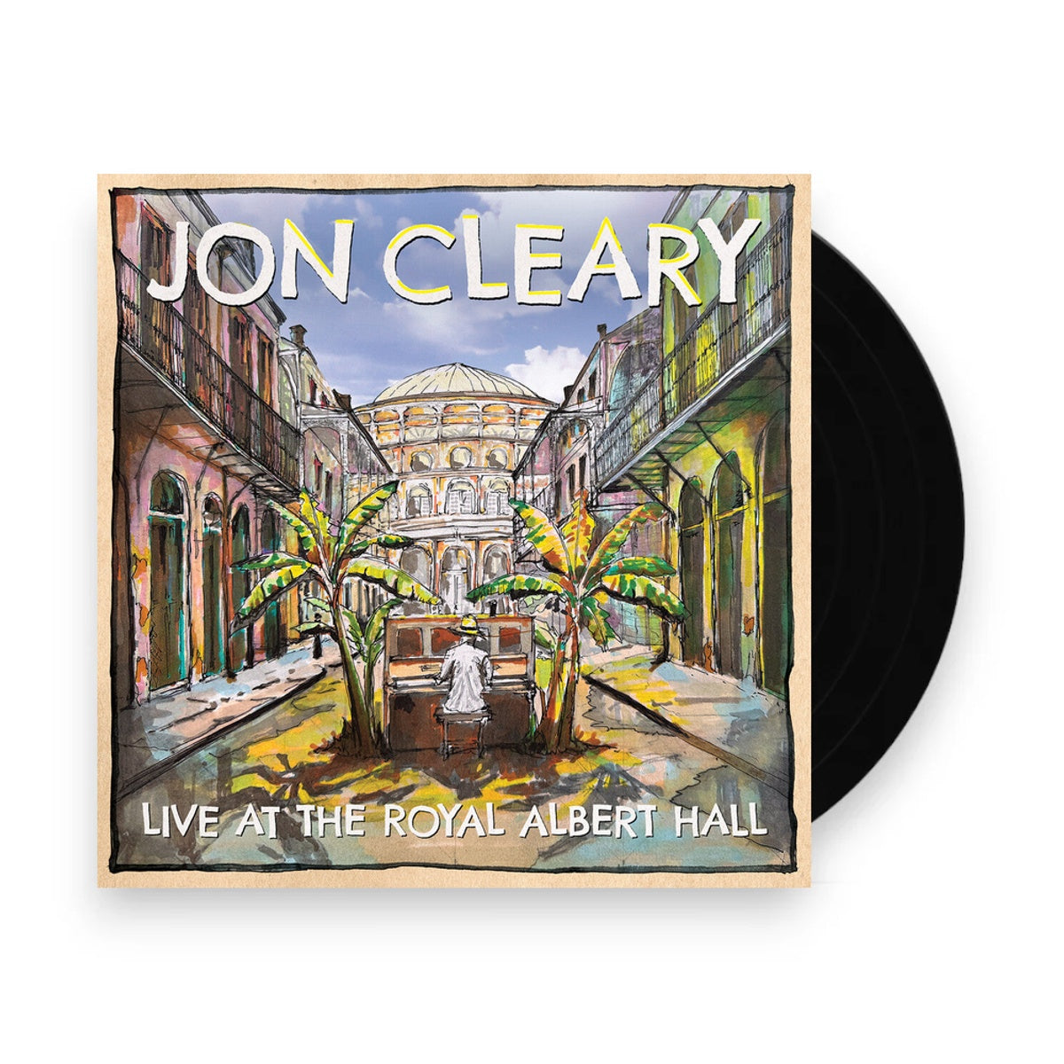 Packshot: Jon Cleary – Live At The Royal Albert Hall (LP Vinyl) Vinyl LP | Relix