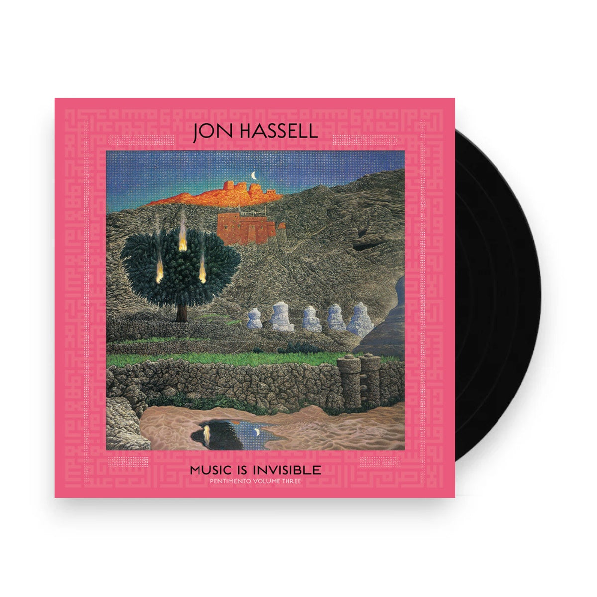 Packshot: Jon Hassell – Music Is Invisible (Pentimento Vol. 3 LP Vinyl) Vinyl LP | Relix