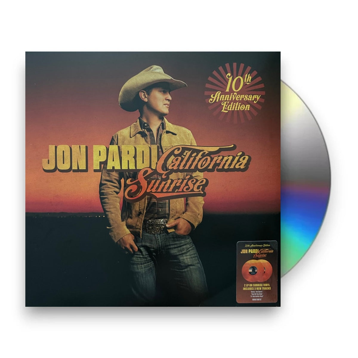 Packshot: Jon Pardi – California Sunrise - 10th Anniversary Edition CD | Relix