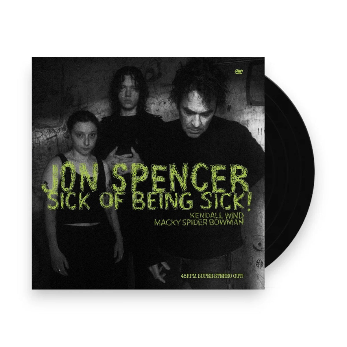 Packshot: Jon Spencer – Sick Of Being Sick (LP Vinyl) Vinyl LP | Relix