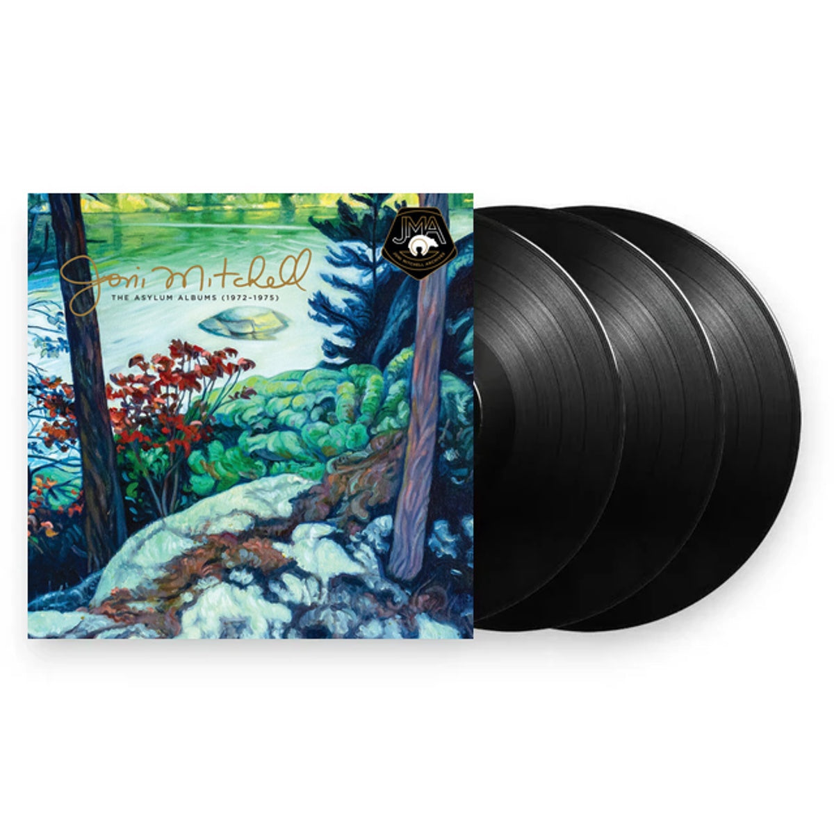 Packshot: Joni Mitchell – The Asylum Albums 1972-1975 (5LP Box Set) Vinyl LP | Relix