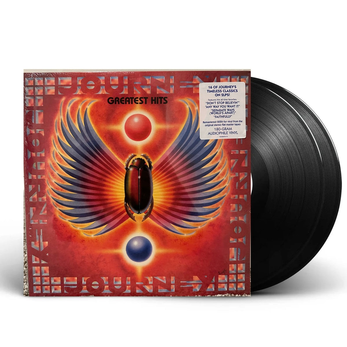 Packshot: Journey – Greatest Hits: Remastered (2-LP Vinyl) Vinyl LP | Relix