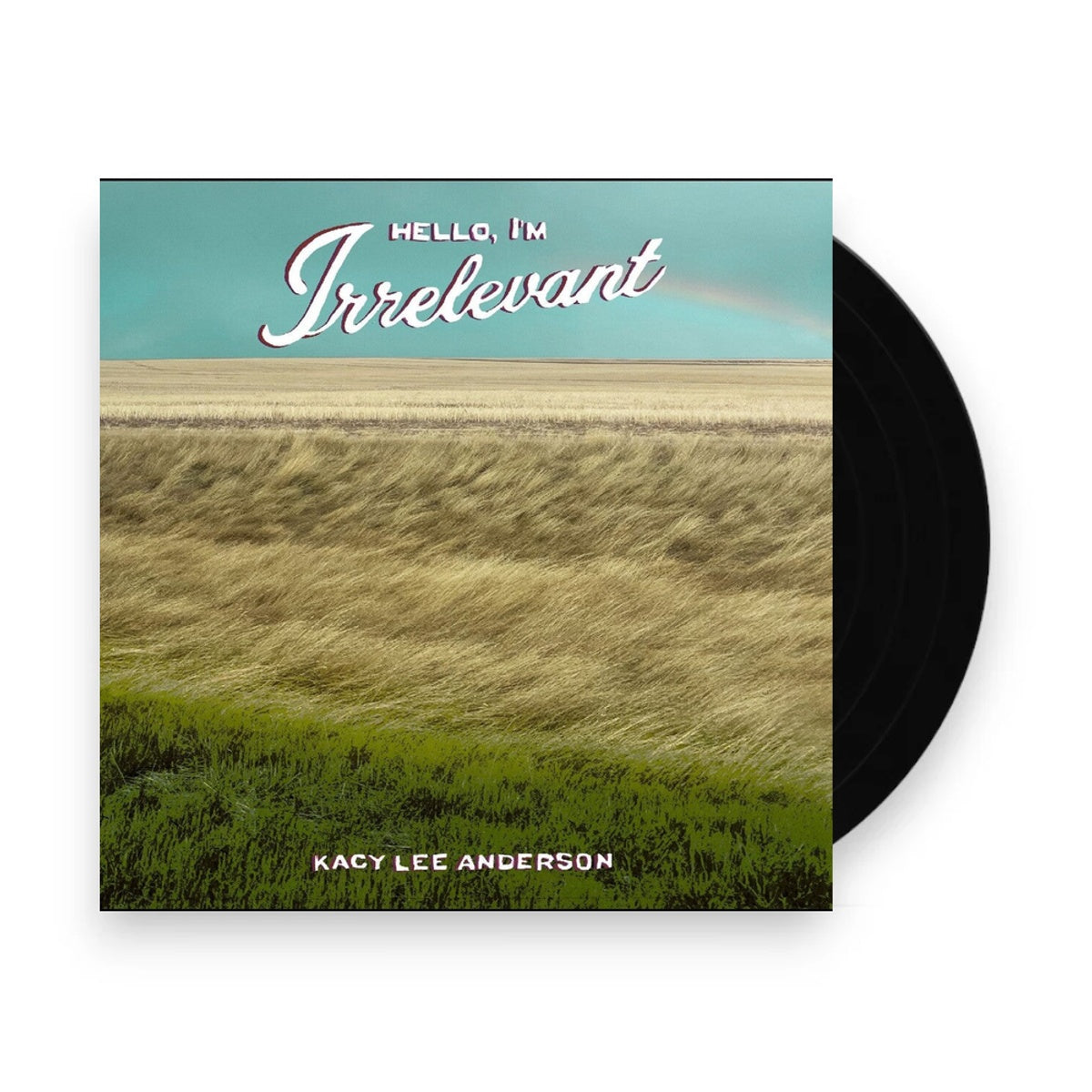 Packshot: Kacy Anderson  Lee – Hello, I'm Irrelevant - Dark Sorrel Red (Colored LP Vinyl) Vinyl LP | Relix