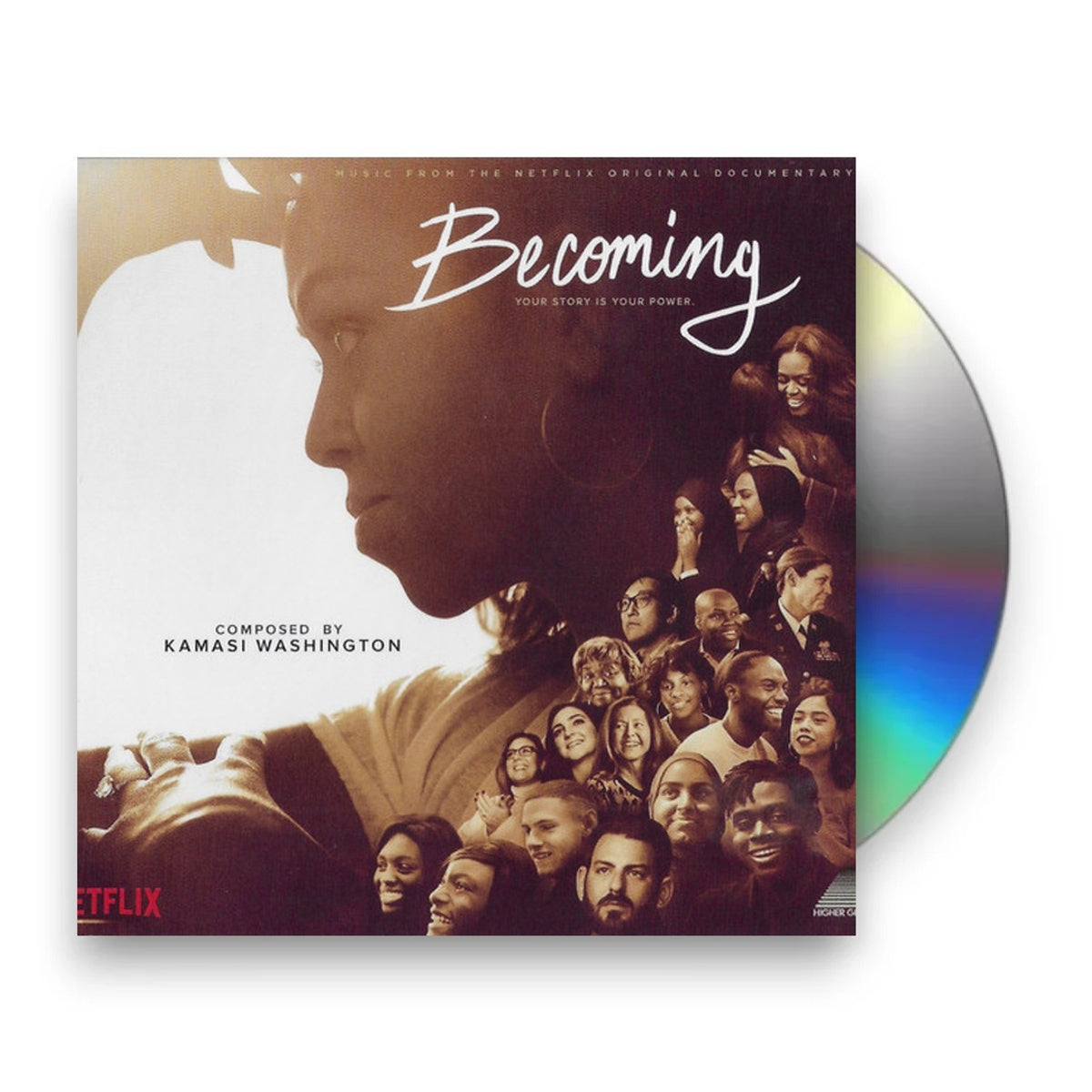 Packshot: Kamasi Washington – Becoming (Music from the Netflix Original Documentary)(Original Sound) CD | Relix