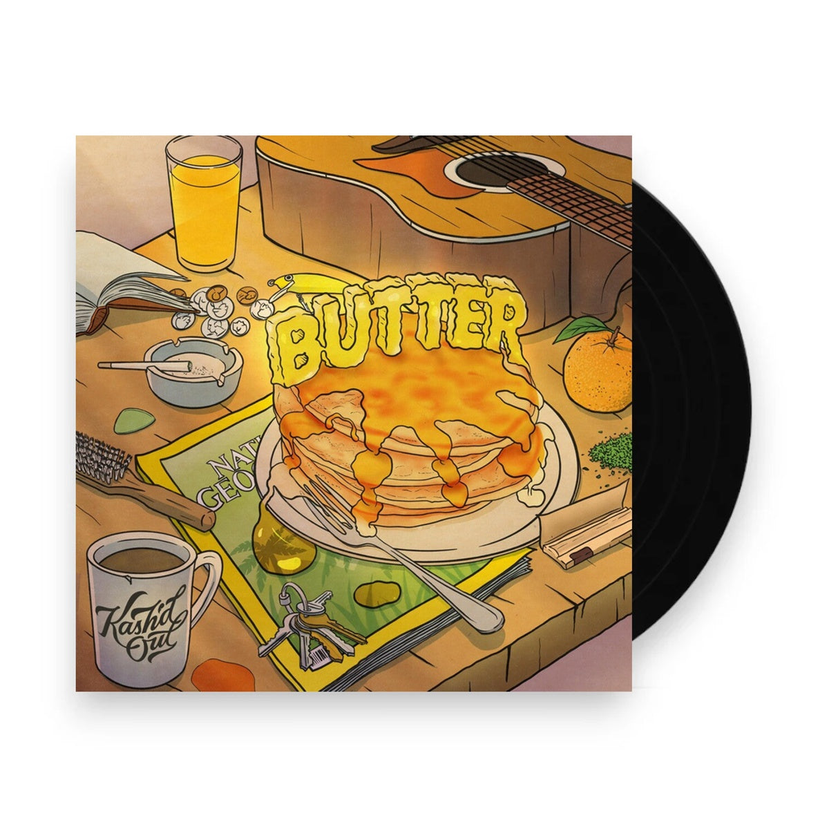 Packshot: Kash'd Out – Butter (Colored, Org LP Vinyl) Vinyl LP | Relix