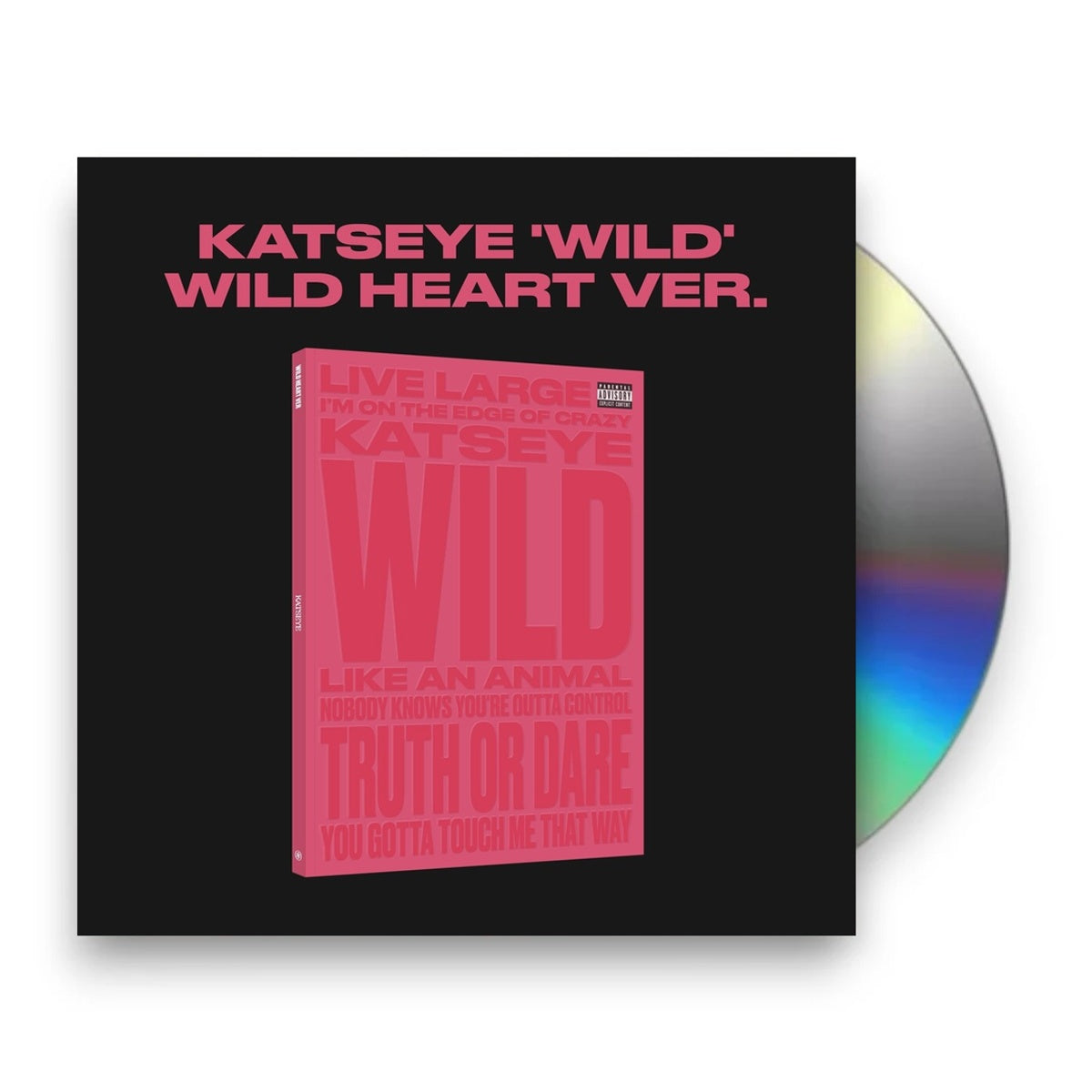 Packshot: KATSEYE – WILD (Wild Heart Ver. CD) CD | Relix
