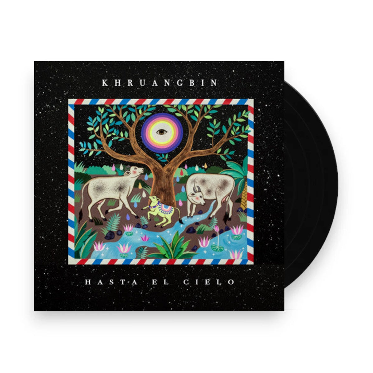 Packshot: Khruangbin – Hasta El Cielo (LP + 7in) Vinyl LP | Relix