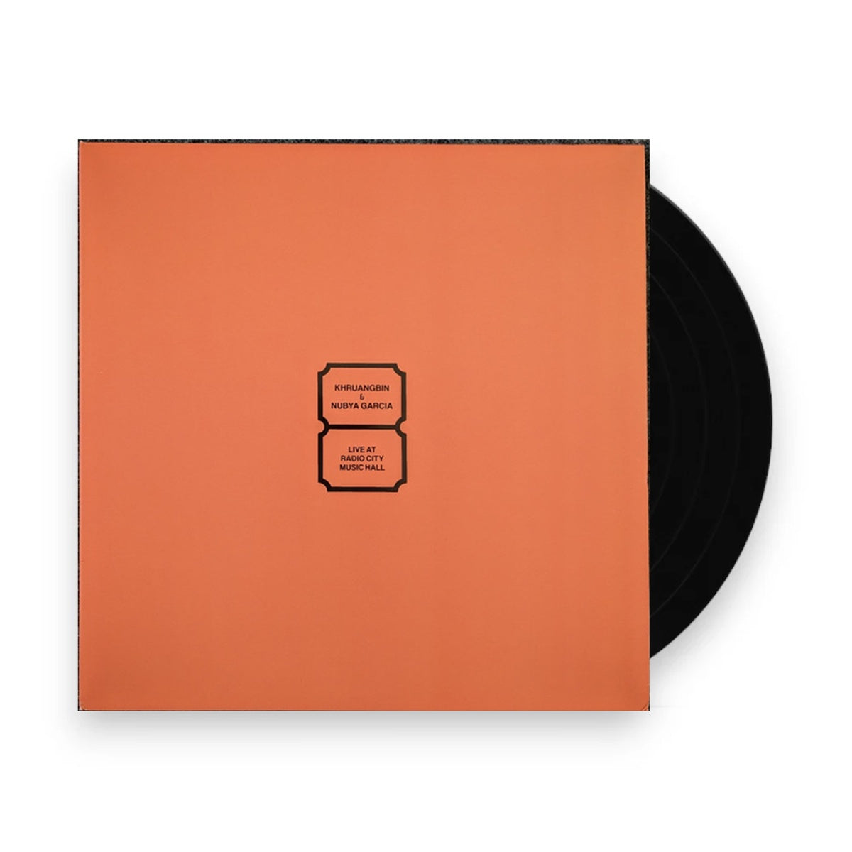 Packshot: Khruangbin & Nubya Garcia – Live at Radio City Music Hall Vinyl LP | Relix