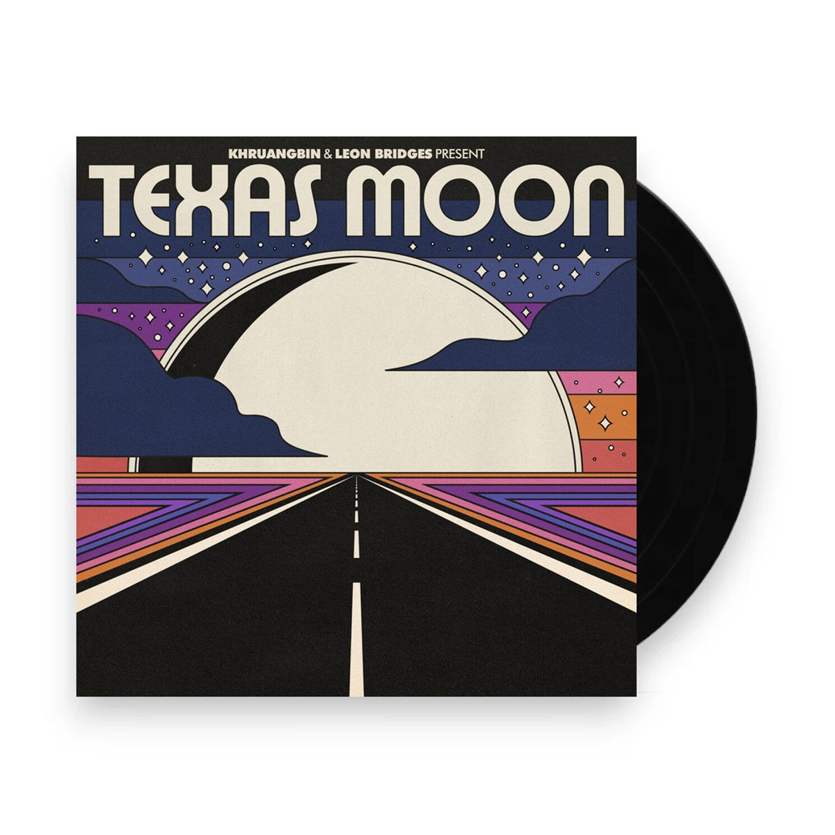 Packshot: Khruangbin – Texas Moon EP (Black 12" Vinyl) Vinyl LP | Relix
