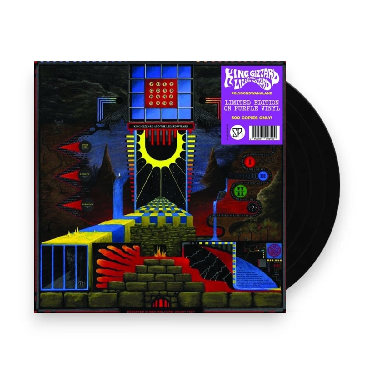 Packshot: King Gizzard & The Lizard Wizard – Polygondwanaland (Colored LP Vinyl) Vinyl LP | Relix