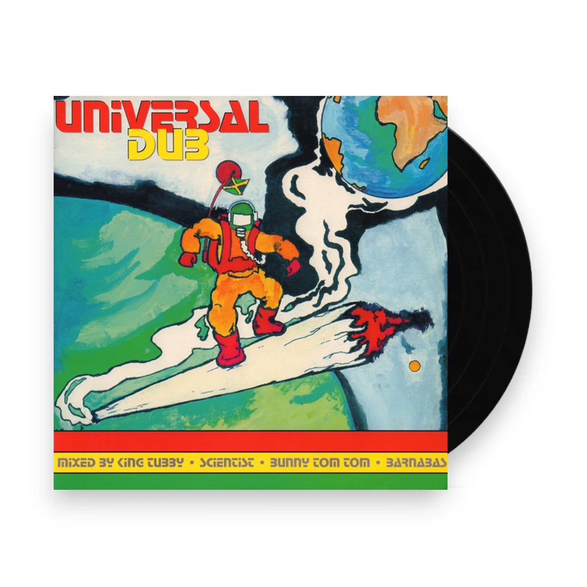 Packshot: King Tubby & Scientist & Bunny Tom Tom & Barnabas – Universal Dub Vinyl LP | Relix