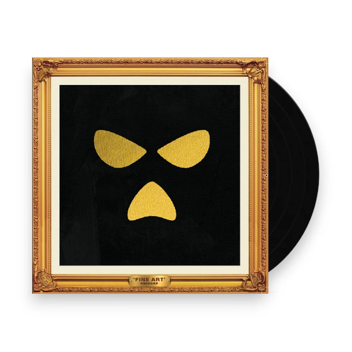Packshot: Kneecap – Fine Art (Certified Gold Vinyl Edition, Colored) Vinyl LP | Relix