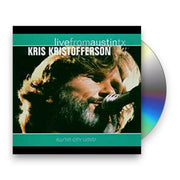 Packshot: Kris Kristofferson – Live from Austin Texas CD | Relix