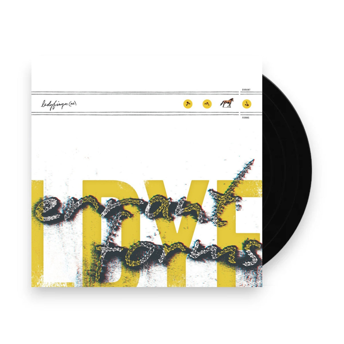 Packshot: Ladyfinger (Ne) – Errant Forms Vinyl LP | Relix
