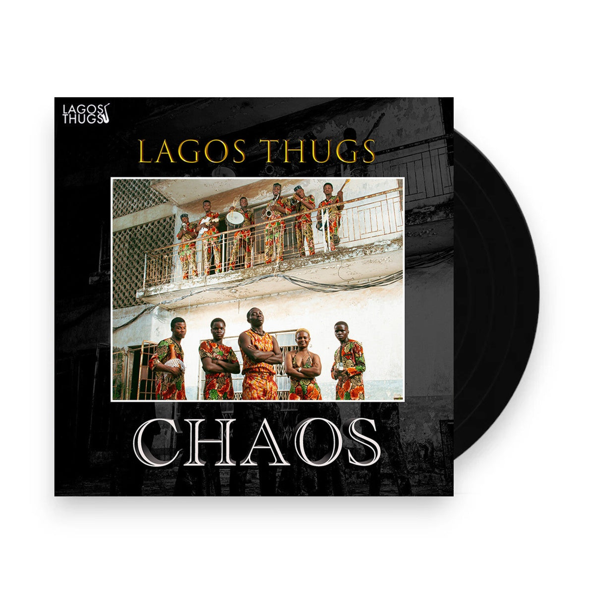 Packshot: Lagos Thugs – Chaos (Mistic Gold LP Vinyl) Vinyl LP | Relix