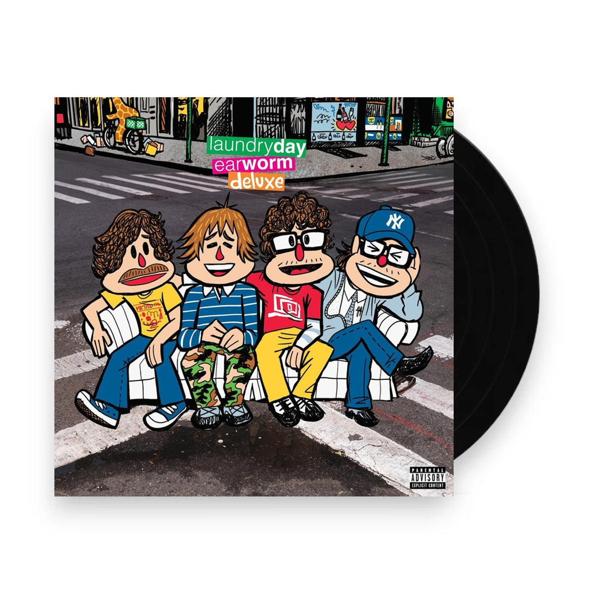 Packshot: Laundry Day – Earworm (Colored, Deluxe LP Vinyl) Vinyl LP | Relix