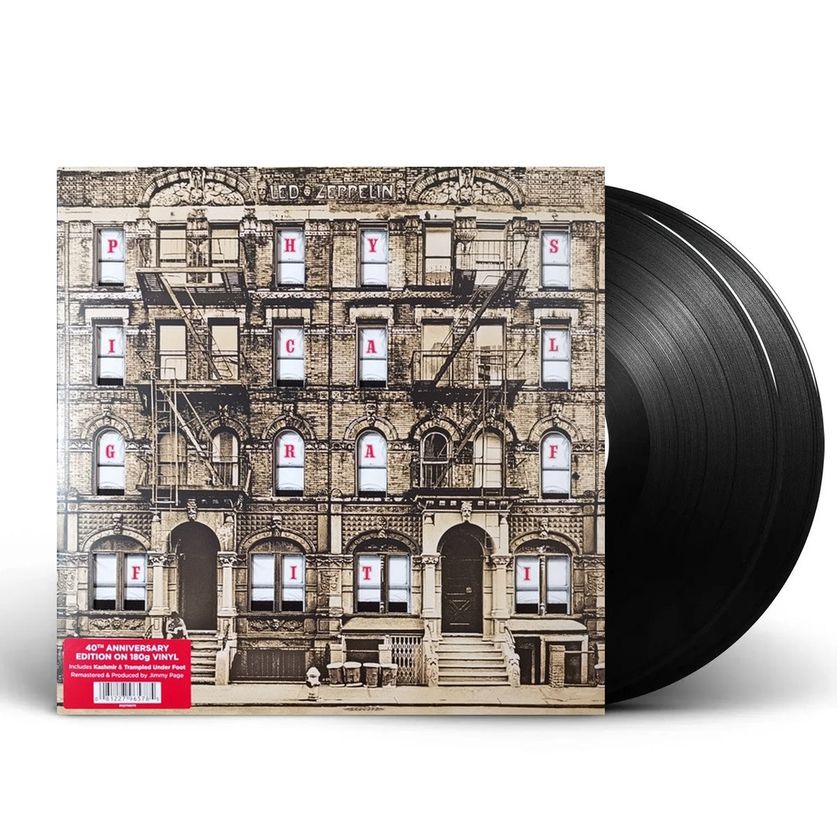 Packshot: Led Zeppelin – Physical Graffiti: Remastered Original Album (2-LP Vinyl) Vinyl LP | Relix