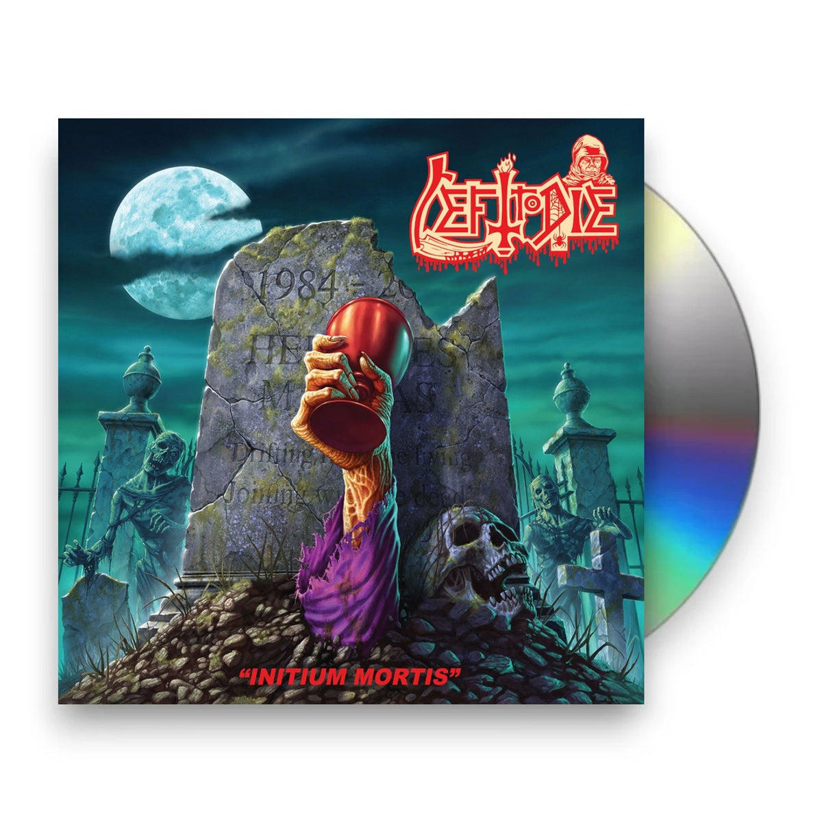 Packshot: Left To Die – Initium Mortis CD | Relix