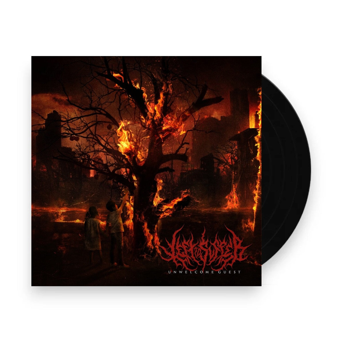 Packshot: Left to Suffer – Unwelcome Guest (Orange LP Vinyl) Vinyl LP | Relix