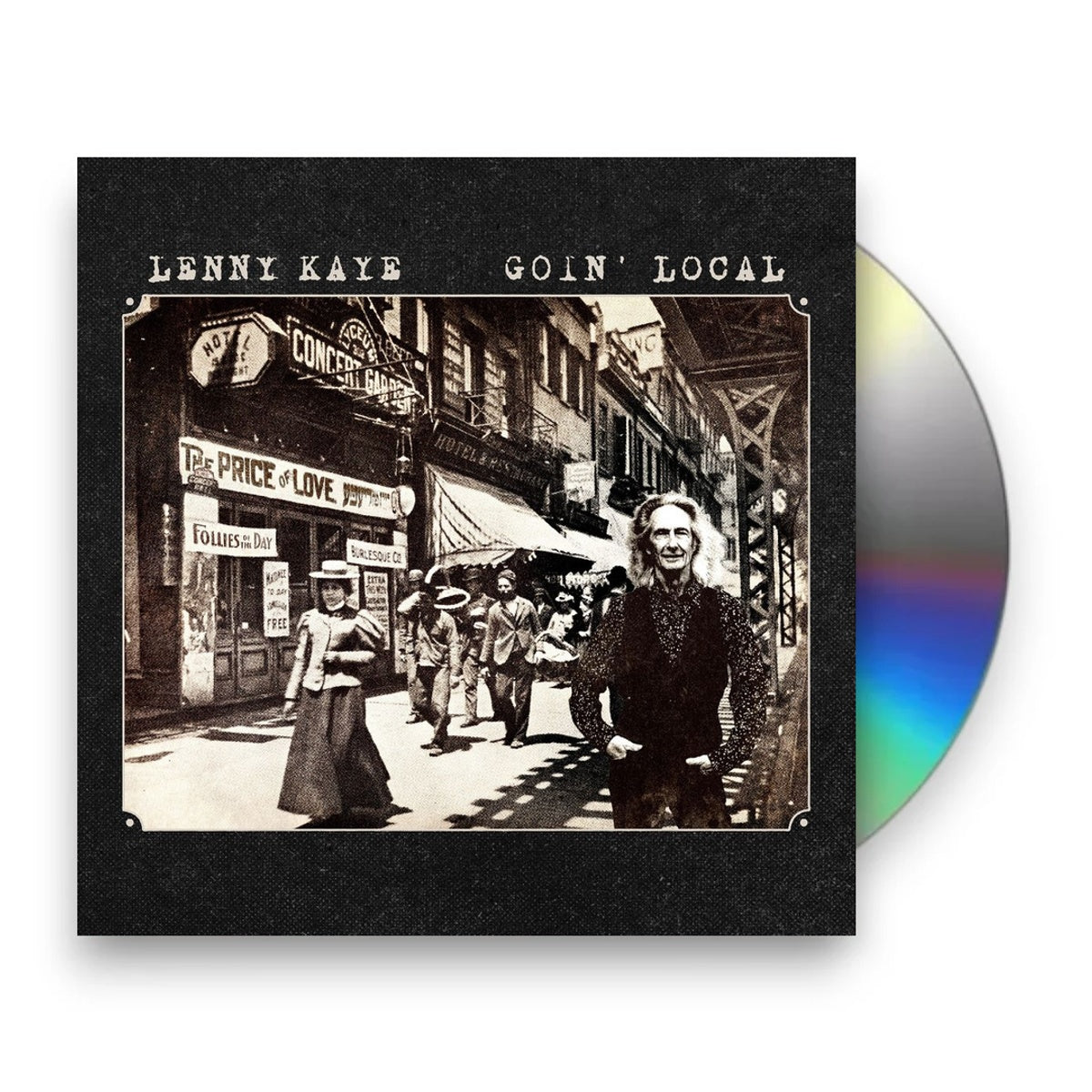 Packshot: Lenny Kaye – Goin' Local CD | Relix