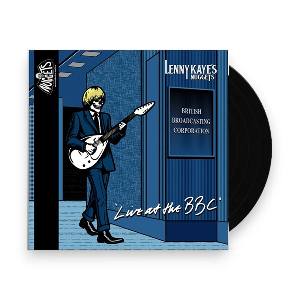 Packshot: Lenny Kaye – Lenny Kaye's Nuggets Live At The Bbc (10in, Colored LP Vinyl) Vinyl LP | Relix