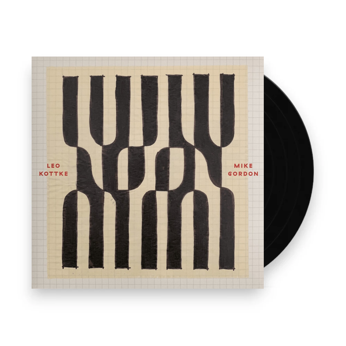 Packshot: Leo Kottke & Mike Gordon – Noon (Gold/Red LP Vinyl) Vinyl LP | Relix