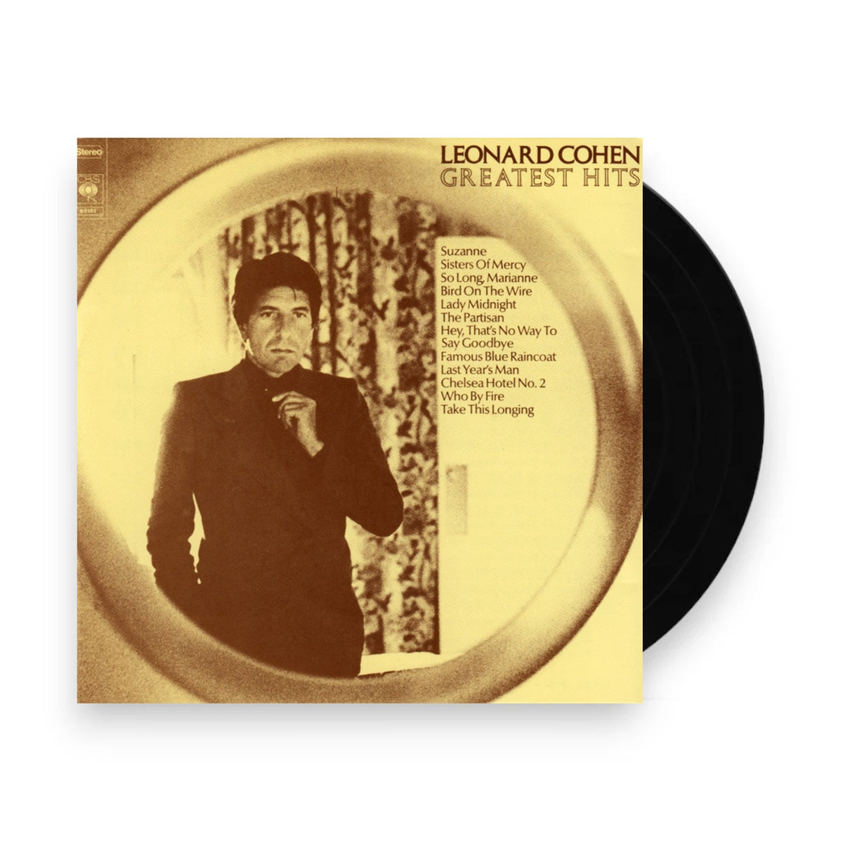 Packshot: Leonard Cohen – Greatest Hits Vinyl LP | Relix