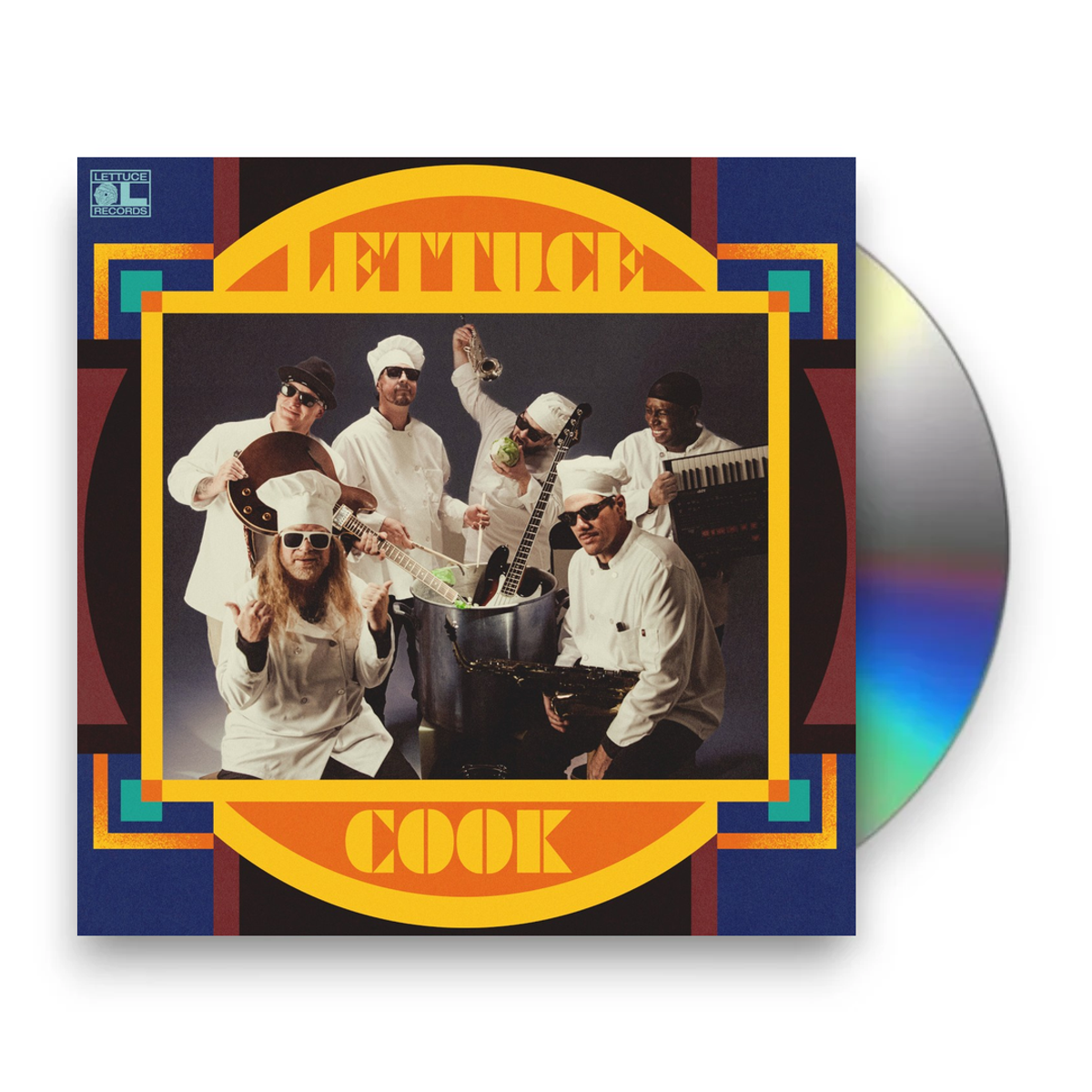 Packshot: Lettuce – Cook CD | Relix