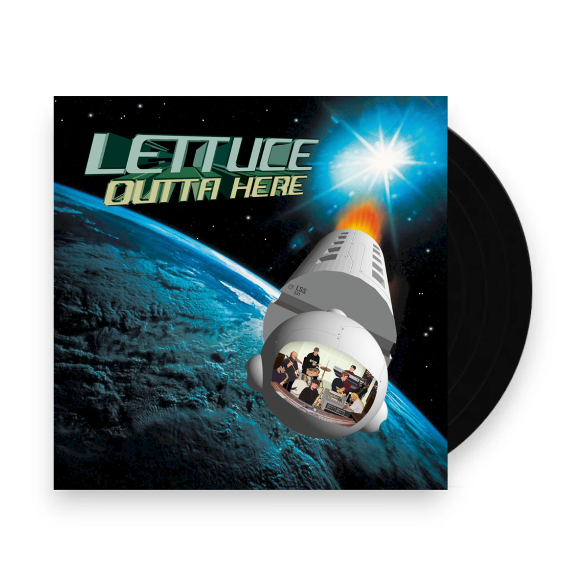 Packshot: Lettuce – Outta Here Vinyl LP | Relix
