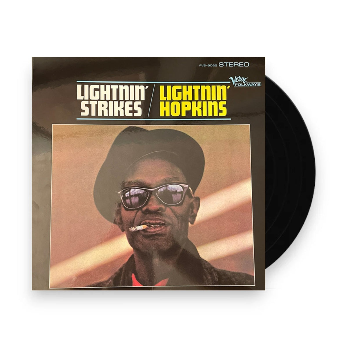 Packshot: Lightnin Hopkins – Lightnin Strikes  (Verve Acoustic Sounds Series, 180g LP Vinyl) Vinyl LP | Relix