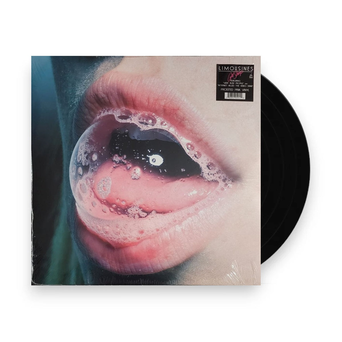 Packshot: Limousines – Get Sharp - Frosted Pink (Colored, Pnk LP Vinyl) Vinyl LP | Relix