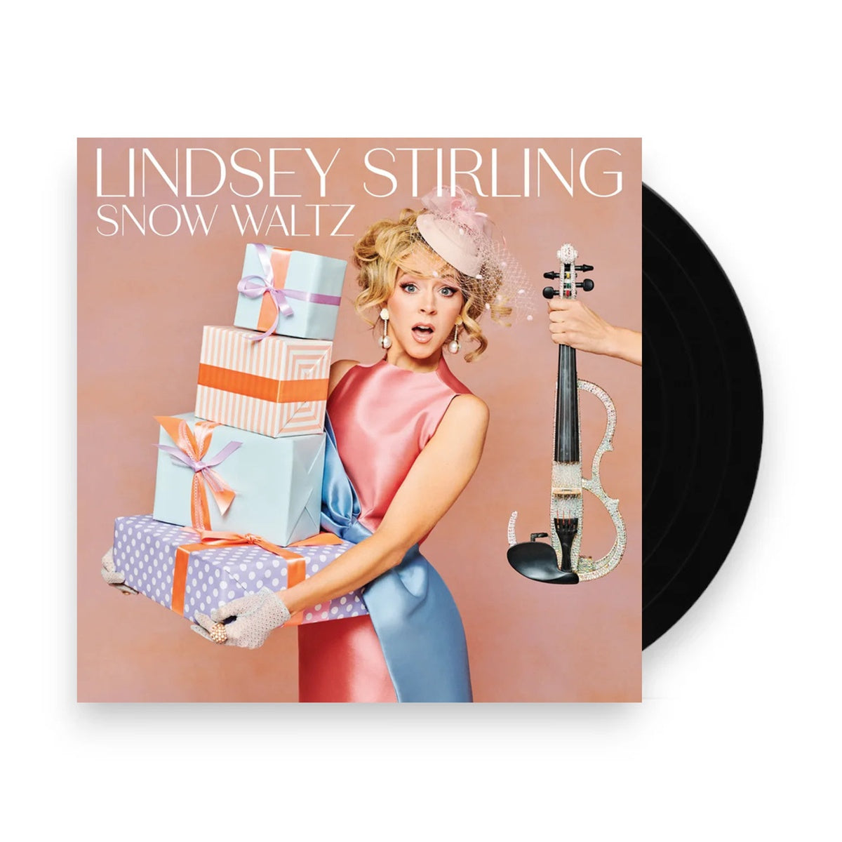 Packshot: Lindsey Stirling – Snow Waltz - Deluxe Edition with 4 Bonus Tracks (Flume LP Vinyl) Vinyl LP | Relix