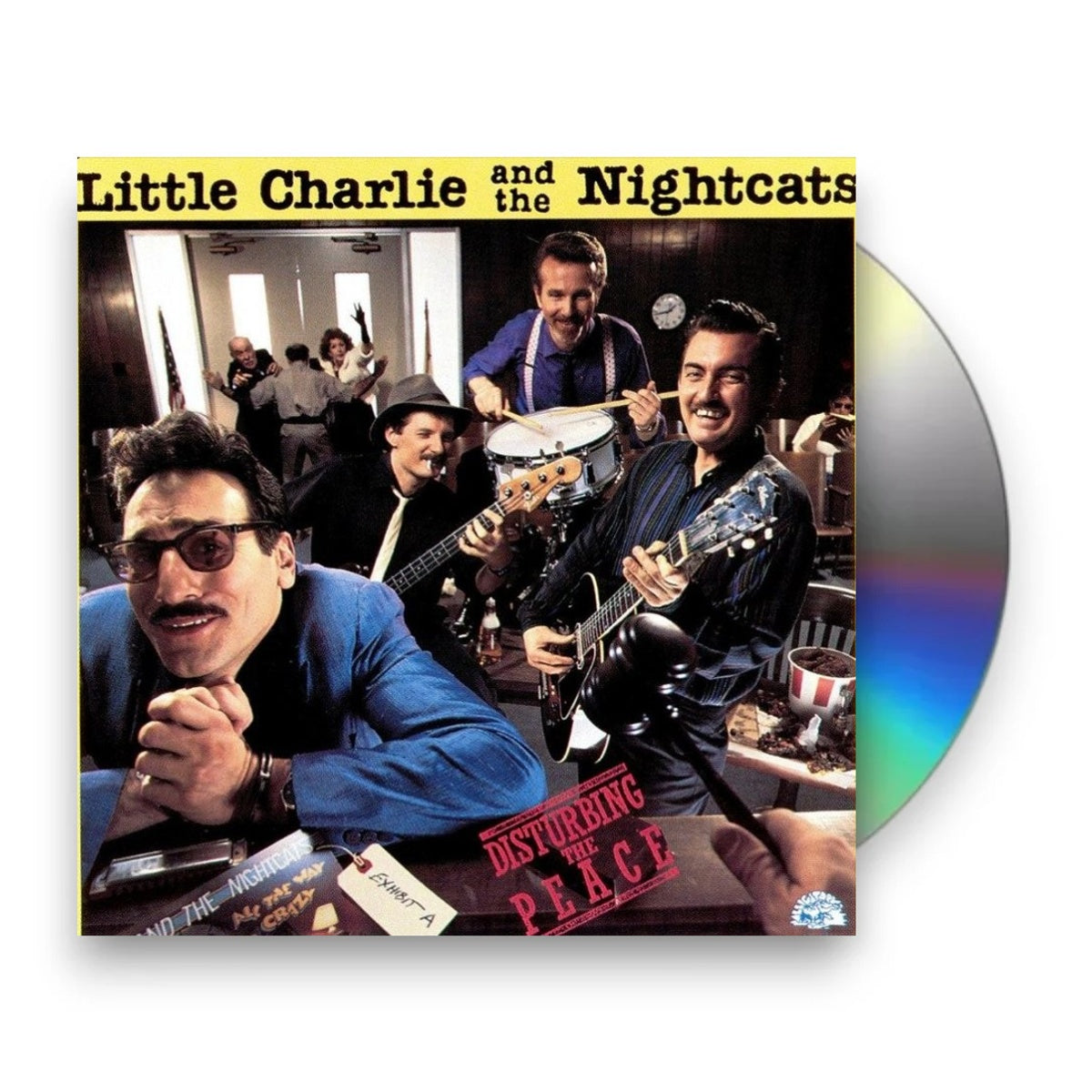 Packshot: Little Charlie & Nightcats – Disturbing the Peace CD | Relix