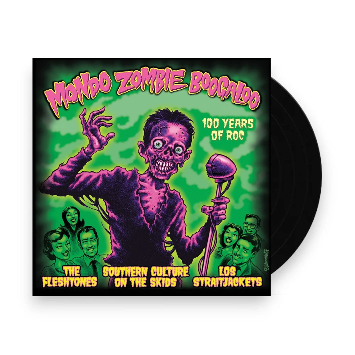 Packshot: Los Straitjackets – Mondo Zombie Boogaloo (Pink LP Vinyl) Vinyl LP | Relix