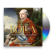 Packshot: Luigi Magistrelli – Alessandro & Antonio Rolla: Chamber Music With CD | Relix