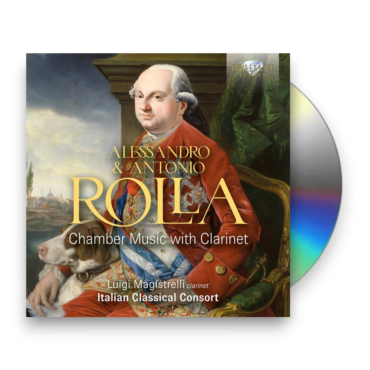 Packshot: Luigi Magistrelli – Alessandro & Antonio Rolla: Chamber Music With CD | Relix