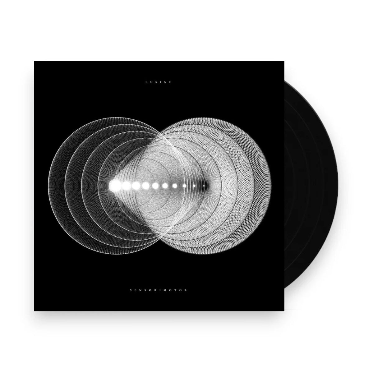 Packshot: Lusine – Sensorimotor - 10th Anniversary Edition (Black & White Splatter LP Vinyl) Vinyl LP | Relix