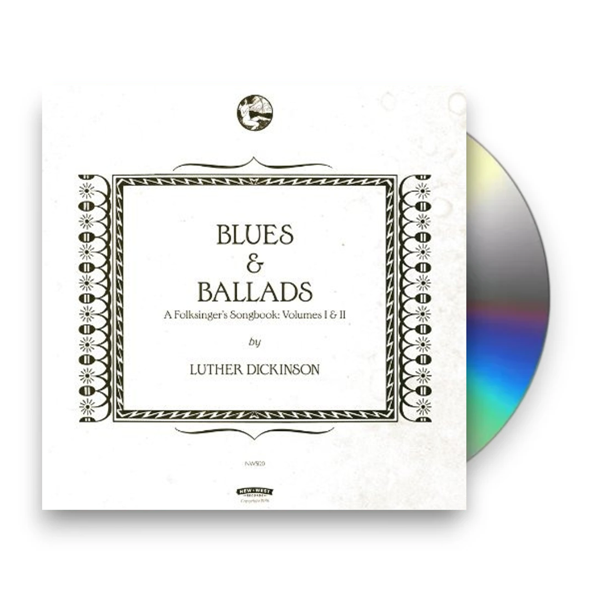 Packshot: Luther Dickinson – Blues & Ballads (A Folksinger's Songbook) Volumes I & II CD | Relix