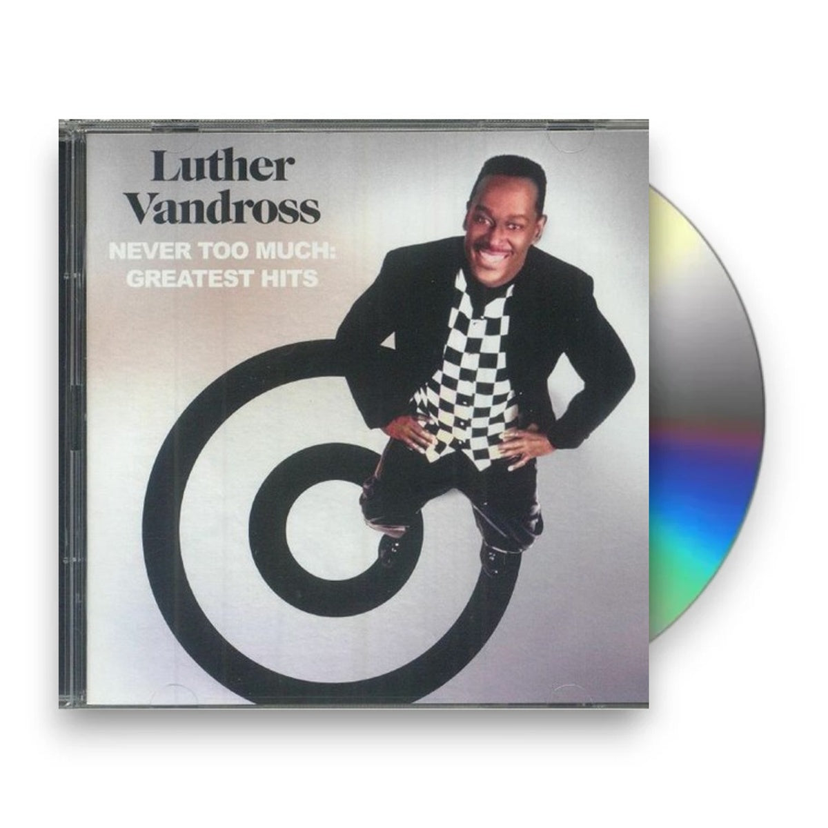 Packshot: Luther Vandross – Never Too Much: Greatest Hits CD | Relix