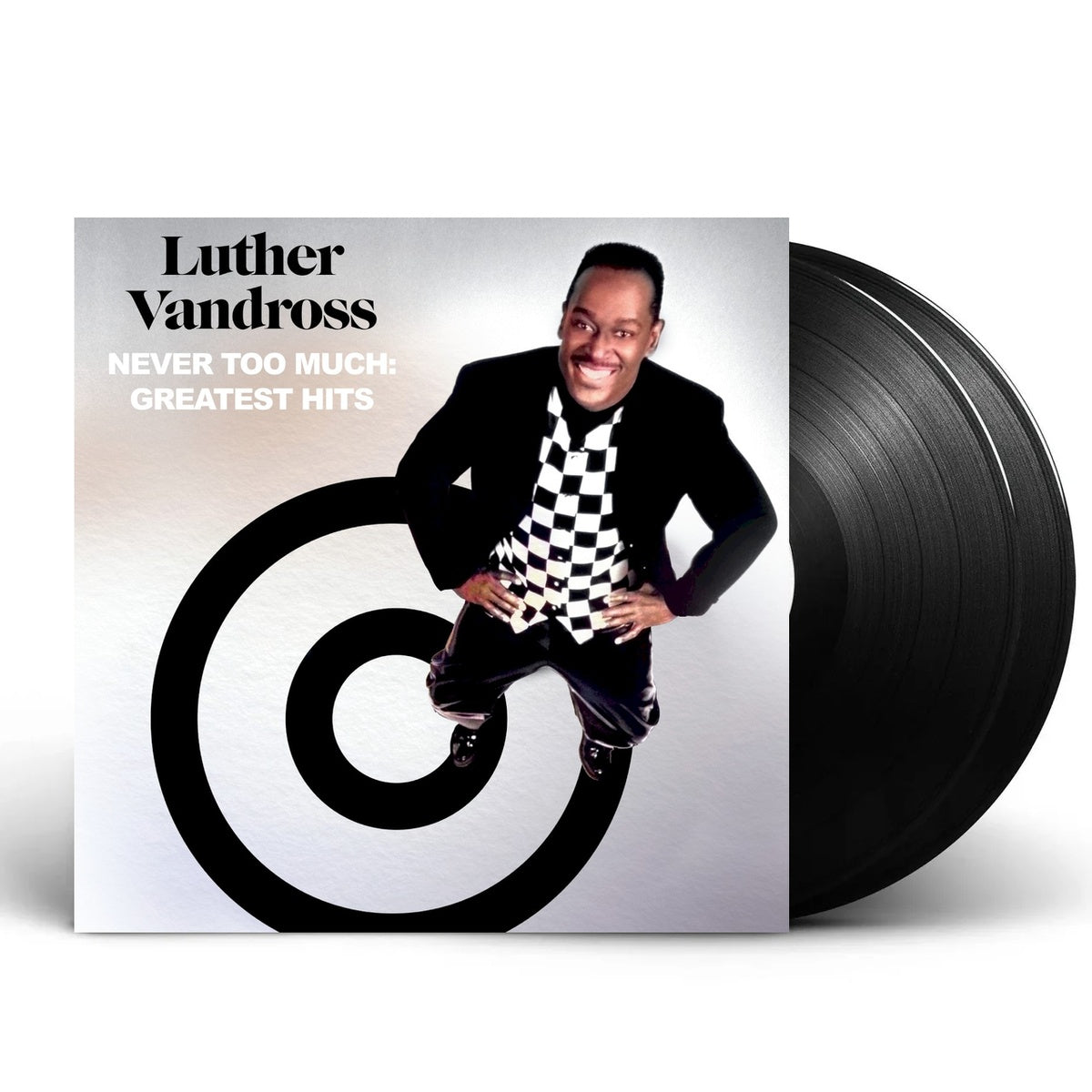 Packshot: Luther Vandross – Never Too Much: Greatest Hits Vinyl LP | Relix