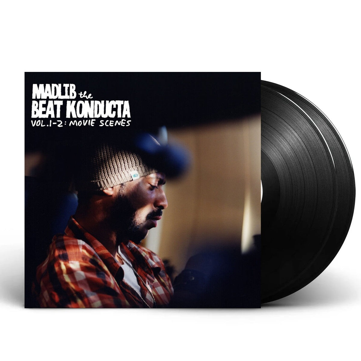 Packshot: Madlib – Beat Konducta Vol. 1-2: Movie Scenes & Movie Scenes, the Sequel - Siren Split (LP Vinyl) Vinyl LP | Relix