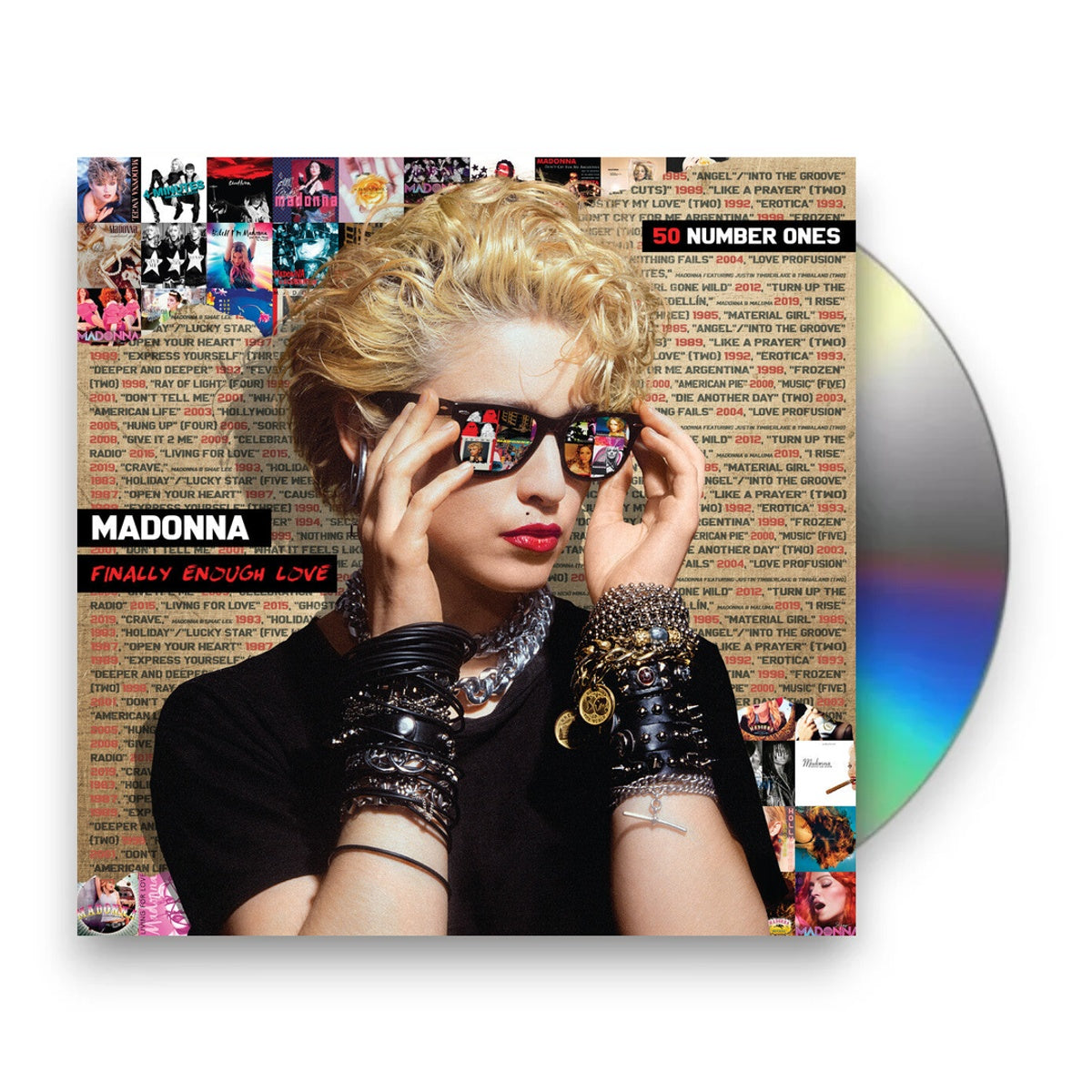 Packshot: Madonna – Finally Enough Love: 50 Number Ones (3-CD) CD | Relix