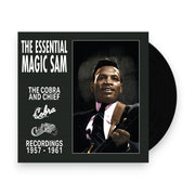 Packshot: Magic Sam – Essential Magic Sam - Cobra & Chief Recordings (cobalt Blue Vinyl/limited Edition) Vinyl LP | Relix