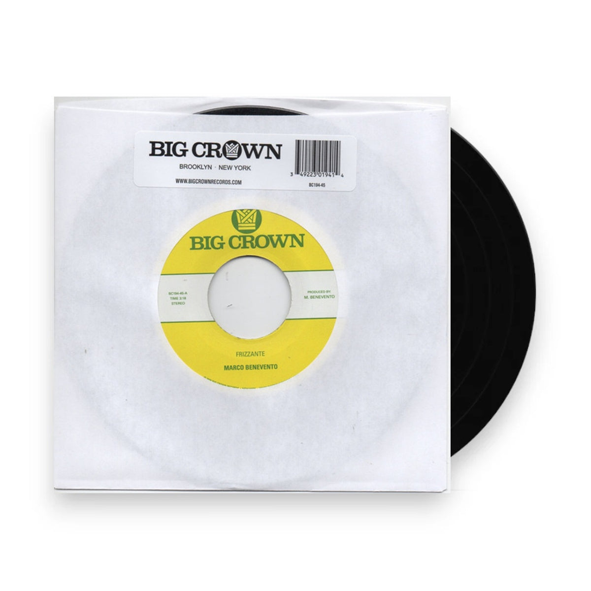 Packshot: Marco Benevento – Frizzante B/W Turandot Vinyl LP | Relix