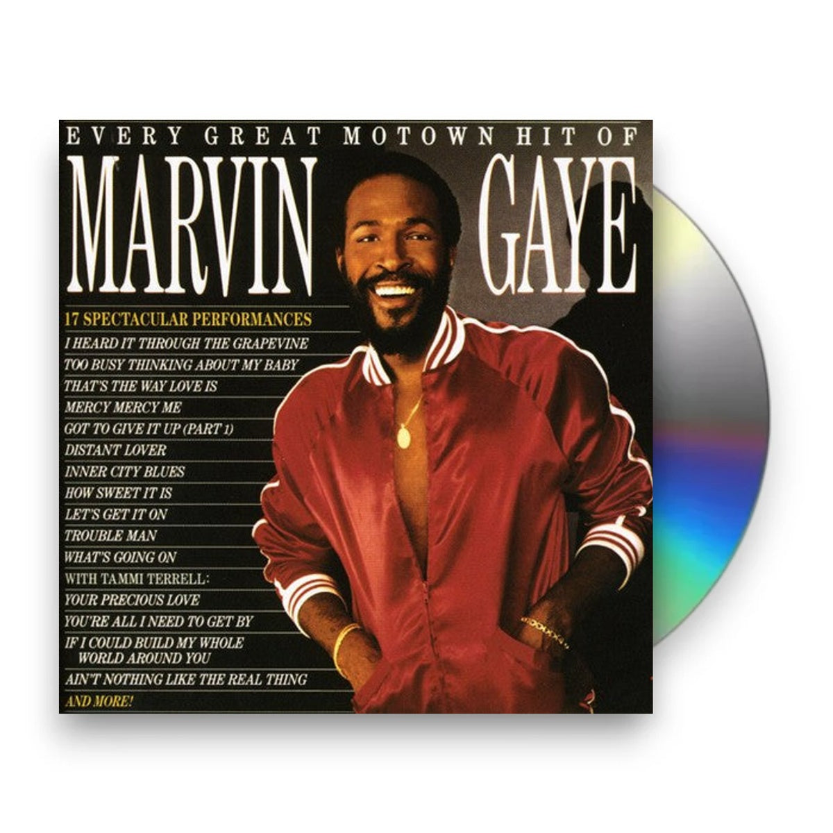 Packshot: Marvin Gaye – Every Great Motown Hit of Marvin Gaye (CD) CD | Relix
