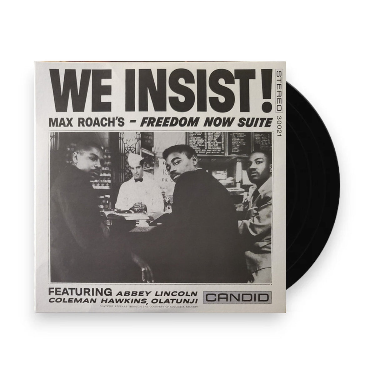 Packshot: Max Roach – We Insist Max Roach's Freedom Now Suite (180 Gram LP Vinyl) Vinyl LP | Relix