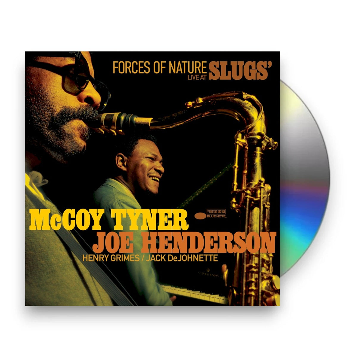Packshot: Mccoy Tyner  / Joe Henderson – Forces Of Nature: Live At Slugs' CD | Relix