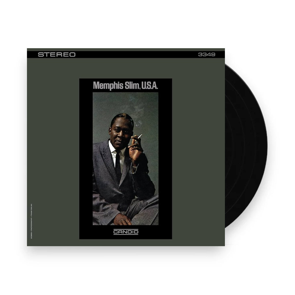 Packshot: Memphis Slim – Memphis Slim, U.S.A Vinyl LP | Relix