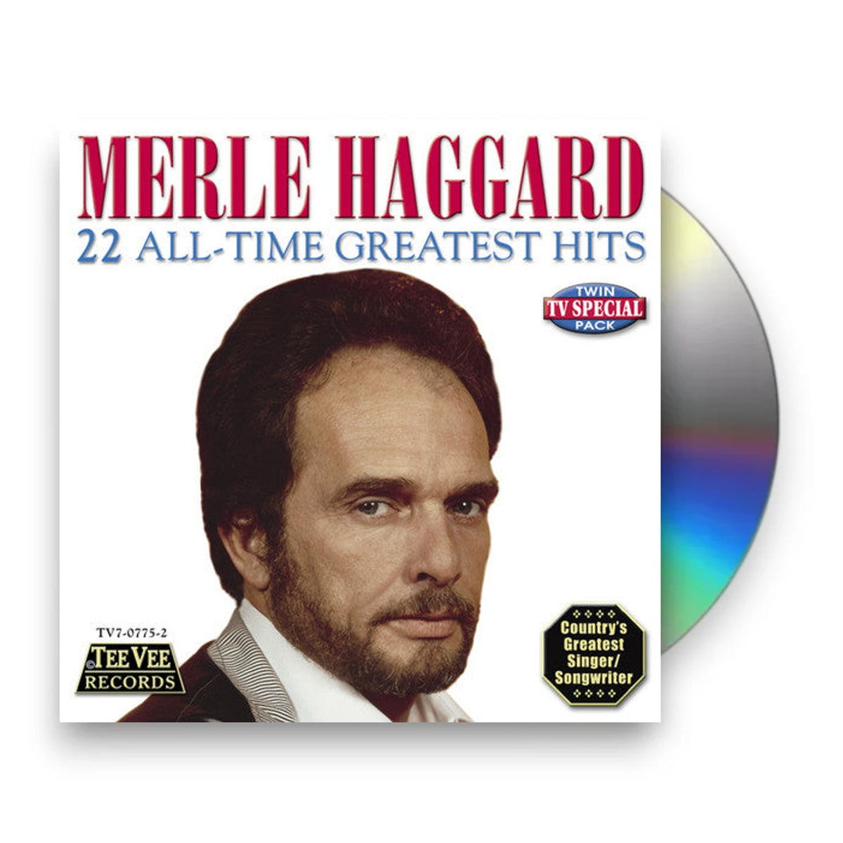 Packshot: Merle Haggard – 22 All Time Greatest Hits CD | Relix