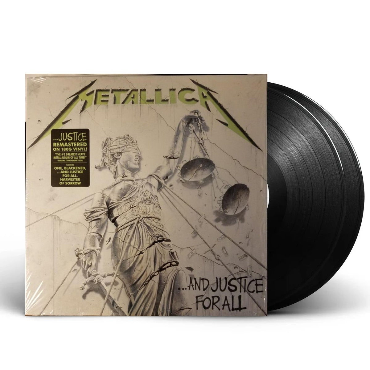 Packshot: Metallica – ...And Justice For All: Remastered (2-LP Vinyl) Vinyl LP | Relix